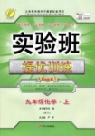 2016年實(shí)驗(yàn)班提優(yōu)訓(xùn)練九年級化學(xué)上冊科粵版