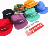 【国内现货】SUPREME WASHED CHINO TWILL CAMP CAP 皮扣水洗帽子