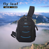 FlyLeaf飞叶单反相机包休闲斜跨侧开摄影包男女便携数码包单肩包