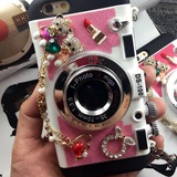 韩国硅胶立体莱卡照相机创意iPhone6s手机壳5.5苹果6plus保护套