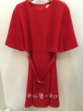 ENC16年秋 专柜正品代购
大红色连衣裙EHOW63773N 1480