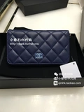 香港代购 chanel 16新款 菱格拉链 零钱包 6s手机包