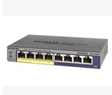 网件 Netgear GS108PE 8口千兆（4个PoE口）v3版 简单网管交换机