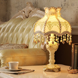 台灯卧室床头温馨创意韩式宜家简约暖光婚庆公主可调节欧式台灯