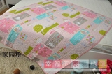 韩国外贸直边儿童水洗床盖被纯棉斜纹面料好包邮团购奖品舒适