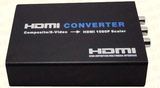 AV转HDMI转换器 CVBS RCA 1080P高清电视盒 S端子转HDMI转换线