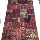 伊朗进口纯手工编织羊毛地毯/欧式美式新中式客厅满铺/做旧复古风