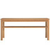 无印良品 白橡木实木椅子餐椅长凳子床尾凳日式 家具定制定做