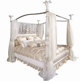 新古典奢华双人床1.5米1.8米床现代卧室家具欧式床结婚床定制大床