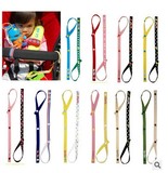 日本大牌 婴儿玩具固定便携带系绳 安全座椅推车玩具绑带挂带绳子