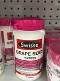现货 澳洲代购 Swisse Grape seed天然葡萄籽精华富含VC 180粒