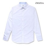 韩国直发ZIOZIA 纯棉男长袖纯色修身衬衫专柜正品代购ABV5WD2101
