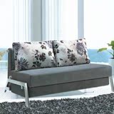 不锈钢沙发床1.2折叠 客厅休闲沙发组合小户型 折叠沙发床1.5米