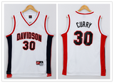NBA群英会 NCAA大学库里30号新面料运动服球迷版刺绣球衣热销特价