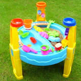 华联 海贝星沙滩玩具 儿童戏水玩沙玩具桌 沙滩桌 儿童室内外玩具