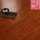 浩森源复合地板12mm光面 防水特价地板 强化家用仿实木环保木地板