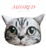 MISSRED设计师品牌  猫头抱枕 喵星人 美短猫靠垫 猫咪 全场包邮