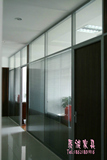 直销办公家具酒店移动铝合金屏风高隔断板式钢化玻璃隔墙安装特价