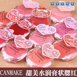 日本专购 CANMAKE VIVI模特莉娜代言 甜美水润膏状腮红膏可做唇膏