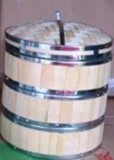 竹笼屉小笼包点心蒸菜包子蒸笼家用蒸笼竹不锈钢边蒸笼14到30