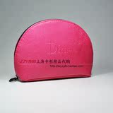 Dior/迪奥 上海专柜 化妆包 白色玫红色 PU材质 多款式多颜色可选