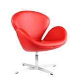 北欧设计师Swan Chair天鹅椅玻璃钢简约沙发椅休闲电脑升降转椅子