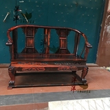 正品 红木家具 老挝大红酸枝皇宫椅沙发 实木休闲沙发 交趾黄檀