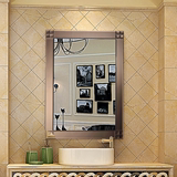 爱丽名镜欧式卫浴玻璃镜防雾卫生间镜子浴室镜厕所装饰镜无框挂墙