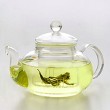 耐热玻璃泡茶壶过滤花茶壶高温大小水果红茶加厚透明家用功夫茶具