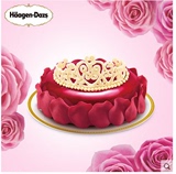 哈根达斯 春季新品 蛋糕冰淇淋 玫瑰女王