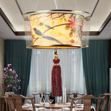 现代中式吊灯仿古灯羊皮灯笼灯客厅灯艺术酒店茶庄农庄餐厅灯具
