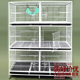特价 包邮 大号繁殖笼 养殖专用猫笼 白色三层猫笼子 泰迪狗笼