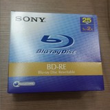 日产SONY索尼BNE25A 可擦写蓝光刻录盘BD-RE 2速 25GB 单片厚盒装