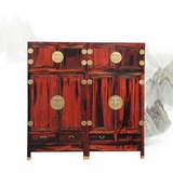 红木家具老挝大红酸枝顶箱柜 原木衣柜中式仿古储物柜实木衣橱柜