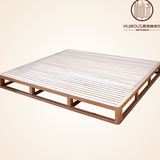 佐必林纯榉木拆装型木板床垫双人加高硬木床垫午休简易榻榻米热销