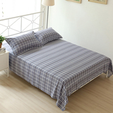 床单单件 纯棉斜纹1.8米床双人床单褥单全棉单人宿舍1.2米睡单