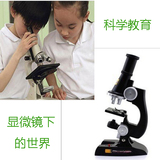 包邮儿童显微镜便携显微镜益智玩具科学实验玩具幼儿园学生玩具