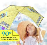 最新出口日本品牌HANSHIN TIGERS可爱儿童伞带反光条带透明片