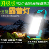 充电户外锂电池露营灯LED太阳能帐篷夜市地摊灯可做应急充电宝
