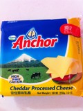 Anchor/安佳原味奶酪片 车打芝士片/三明治/汉堡奶酪片 12片/250g