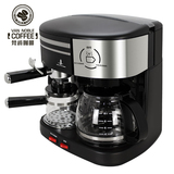 家用半自动咖啡机 高压蒸汽式打奶泡磨豆商用全自动美式意式两用