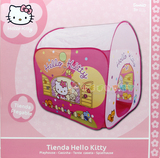 w6358 日本小白原装hello Kitty 粉色折叠儿童游戏屋 帐篷屋子.97