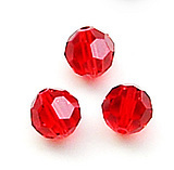 正品 奥地利施华水晶元素散珠 5000 地球珠227 大红色 6 8 10mm