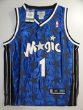 美国代购专柜正品R30球衣 NBA魔术队1号麦迪客场球衣 篮球服