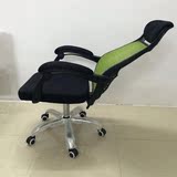 厂家直销特价网布中班椅 升降转椅 家用可躺电脑椅 经理椅带头枕