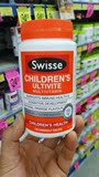 澳洲原装Swisse儿童复合维生素咀嚼片橙味宝宝维他命矿物质