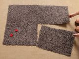 出口外单 可拼接组合长绒地毯卫生间卧室客厅防滑防水地垫脚垫