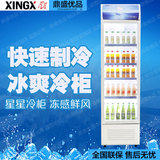 XINGX/星星 LSC-316C立式商用玻璃展示冰柜冷藏保鲜饮料柜冷柜