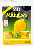 菲律宾进口7D芒果干100g新鲜芒果干宿雾宿务特产水果干休闲零食品