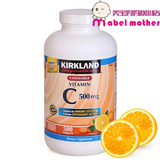 【美国直邮】可兰Kirkland天然维生素C VC500mg500粒橙味咀嚼片